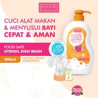 Gambar BerryC Food Safe Utensil & Dish Wash 800G - Sabun Cuci Botol Susu Bayi Baby Bottle Soap Cleanser - 200ML dari BerryC Indonesia Kota Surabaya 1 Tokopedia