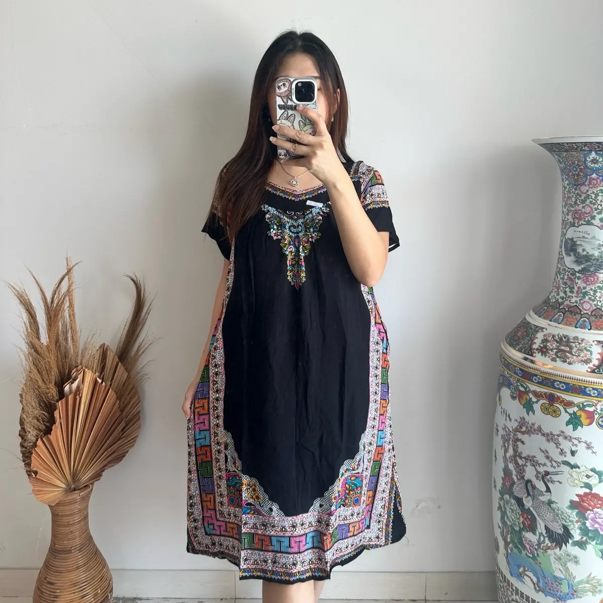 Daster BTS kode 129 Model Sikak LD 120 CM