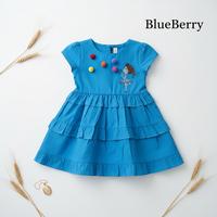 Gambar Two Mix - Baju Dress Bayi Anak Perempuan Outfit Baby Girls Pakaian Cewek 0-12 Bulan 4344 - BlueBerry, M dari Two mix Kota Semarang 4 Tokopedia