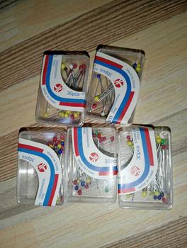 Product Review of Jarum Pentul Mini Kecil Warna Isi 20 - 30 Pieces Pcs Untuk Hijab Jilbab Kerudung Kotak Mika from ** 0