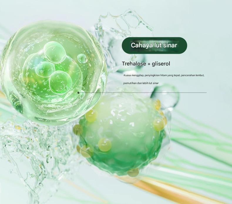 ZHUFU Masker Mencerahkan Atas Otot Memutihkan Kuning Antioksiden Memenangkan Aplikasi Masker Bamboo Lady Mask Night Lighting Facial Mask