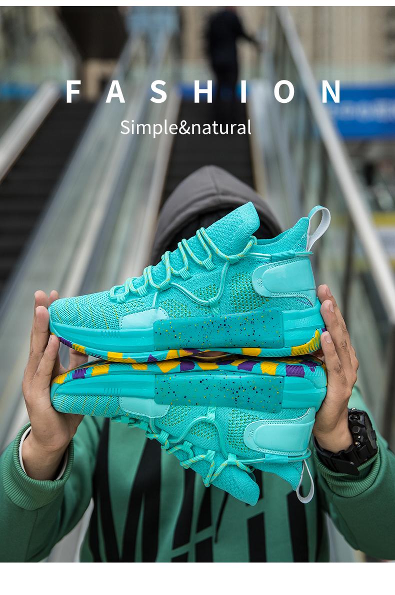 Product Introduction of IEAGO Original Quality Spike Men Women Basketball Shoes Jogging Fitness Breathable Outdoor Sport Sneakers 32