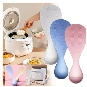 Centong Nasi Anti Lengket Sendok Nasi Ajaib Sendak Nasi goyang berdiri Kitchenware