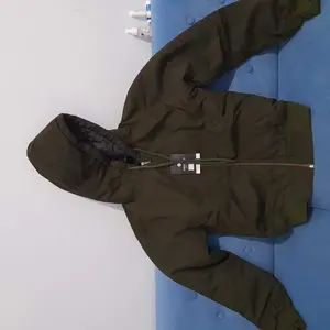 Ribsgold Jacket Boxy Pria Lengan Panjang Jaket Casual Hitam Cowok