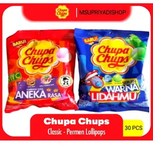 Chupa Chups  Lollipop Isi 30 pcs bag