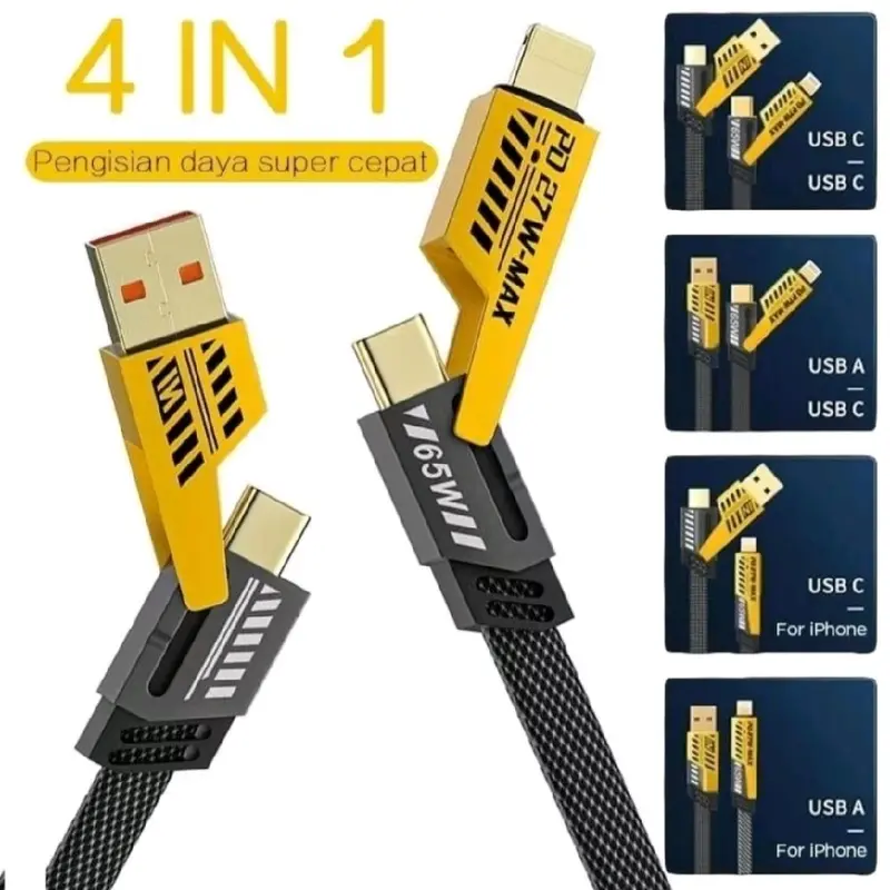Kabel charger Usb type C model terbaru Fast Charging 1