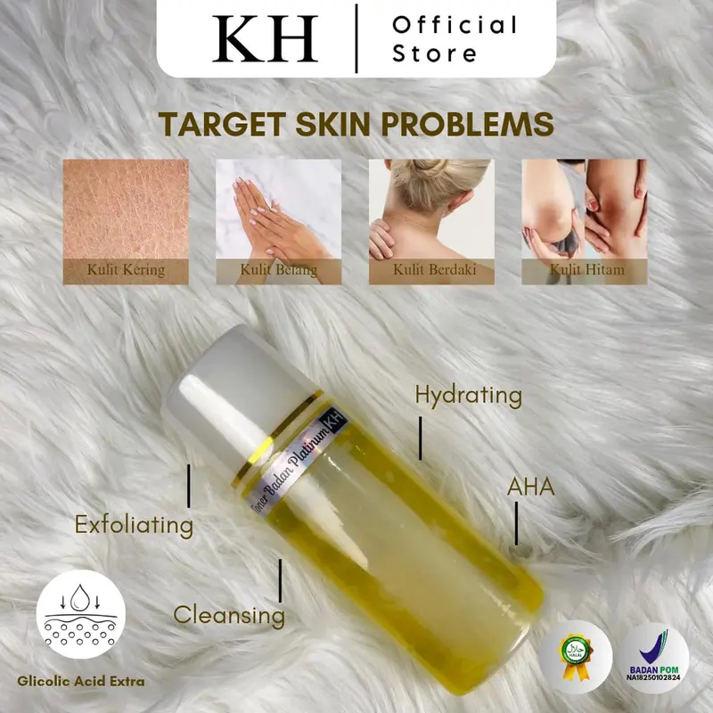 Toner badan DOSTING Super Premium Toner Badan Kelupas Pembersih Daki 1