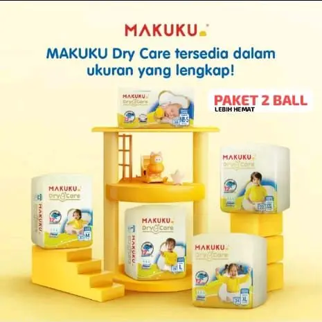 makuku dry care paket 2 ball Bayi