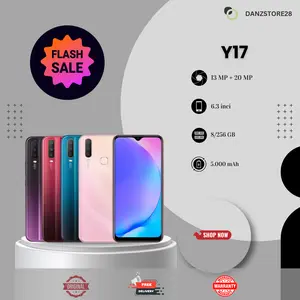 Smartphone Y17 Ram 8/256 GB Kamera 13MP+20MP Layar 6.3 inci Garansi 1 Tahun Original