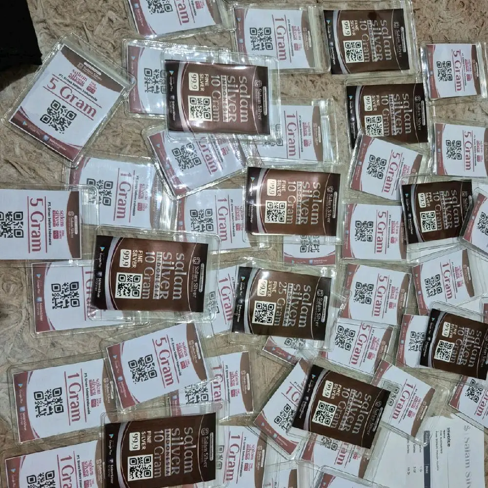 Perak batangan salam silver 1 gram original harga terjangkau