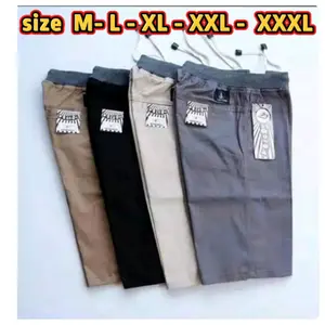 Paket isi 2 Celana pendek chinos Shorts Pria Katun Santai Surfing Dewasa Casual Hitam Distro Cowok