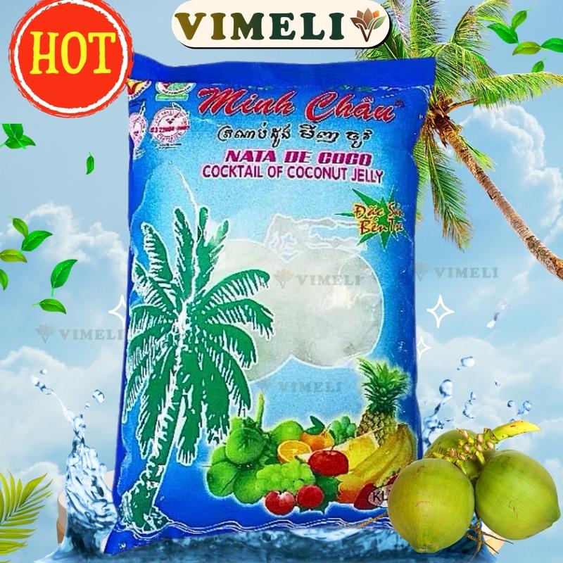 1Kg Thạch Dừa Minh Châu Túi Thơm Ngon Đặc Sản Bến Tre