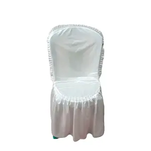 Sarung Kursi Napoly Tipe 101 tanpa busa dilengkapi poni dan rempelan