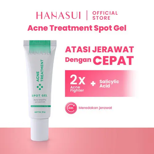 Hanasui Acne Treatment Spot Gel - Obat tOtol Jerawat - 15gr