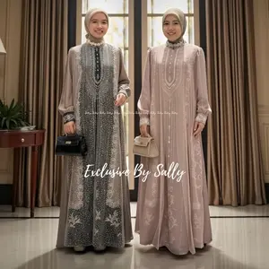 Sally Scarf- Marwa Dress printing Exclusive / dress kondangan