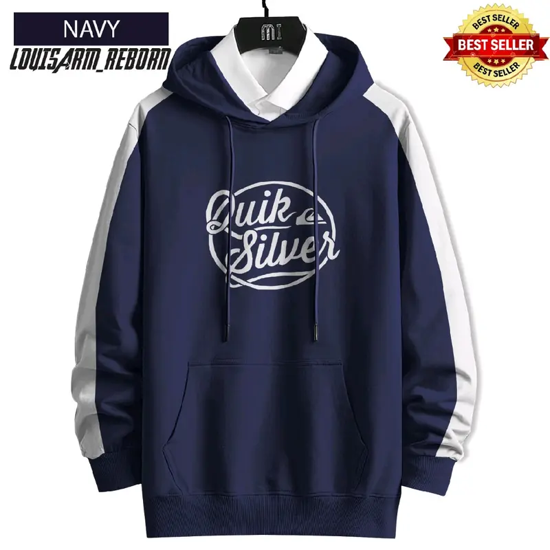 Hoodie premium pria wanita jumbo size sampai 7xl Fleece Sablon Nyaman Sweater Tebal Distro Panjang Zipper 1