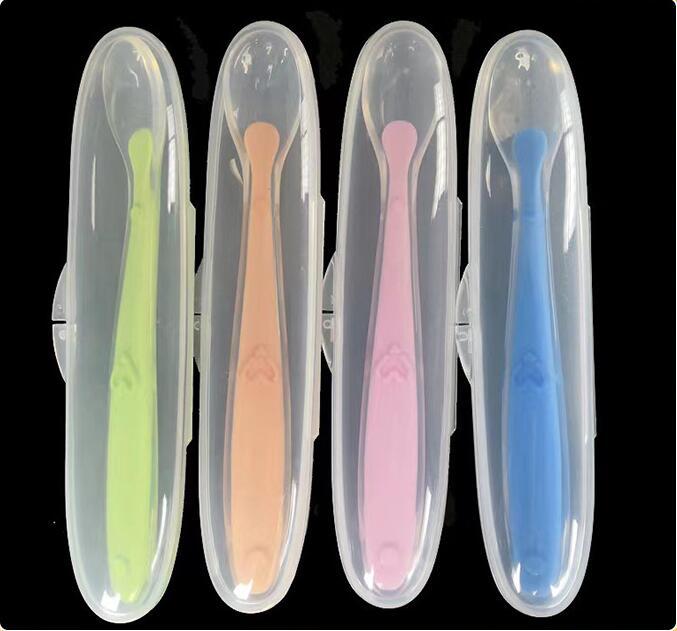 Product Introduction of Thìa Cho Ăn Silicon, An Toàn Cho Em Bé, Thìa Tập Luyện Cho Trẻ Em, Mềm Mại, Thích Hợp Cho Thực Phẩm Bổ Sung, Dao Kéo Cho Em Bé, Cho Ăn Trơn Cho Bé 0