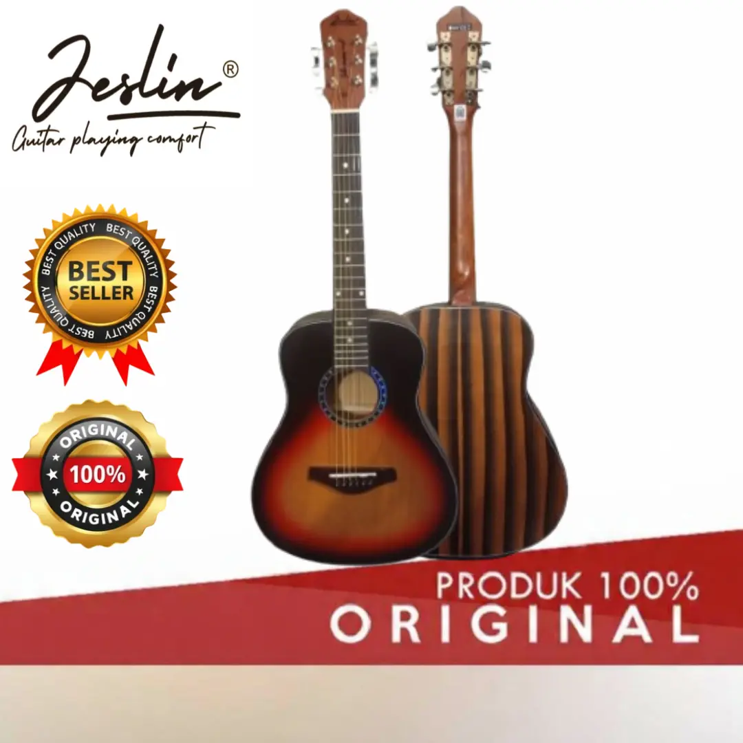 Gitar Akustik 3/4 Original JESLIN JS-130 NA/SB/NH/CK/NS