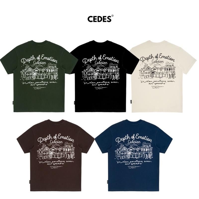 [HÀNG MỚI VỀ] Áo Thun Form Rộng Unisex CEDES - Áo Thun Nam Nữ - CEDESIAN - Áo Thun Cotton 2 Chiều 260GSM - Áo Thun Local Brand