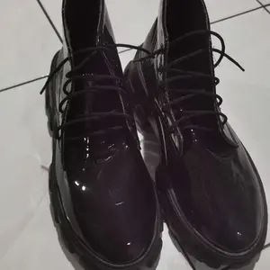 Sepatu Boots Wanita Oxford Loafers cewek korean style