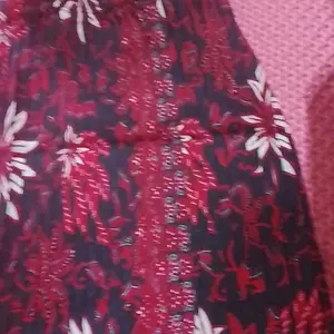 Rok Batik Plisket Anak Bawah Kebaya - Semi Sutra Foil - All Size - Fashion rok span anak 9–10 Motif