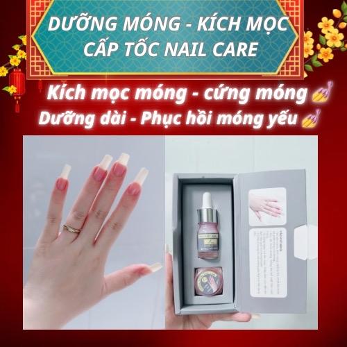 BỘ DƯỠNG MÓNG KÍCH MỌC - NAIL CARE - Tặng 1 dũa. DƯỠNG DÀI và DÀY MÓNG CỨNG MÓNG NẤM DƯỠNG NAIL - NAIL CARE