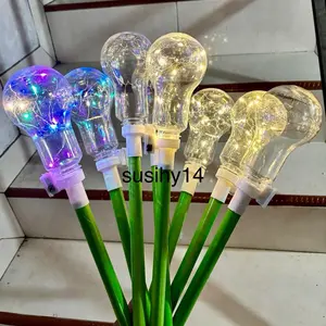 Obor Elektrik LED Nyala 3 Mode Lampion Obor Elektrik Terbaru Baterai Kuat Cocok untuk Pawai Malam Takbiran karnaval Aman untuk Anak-anak Panjang 45cm