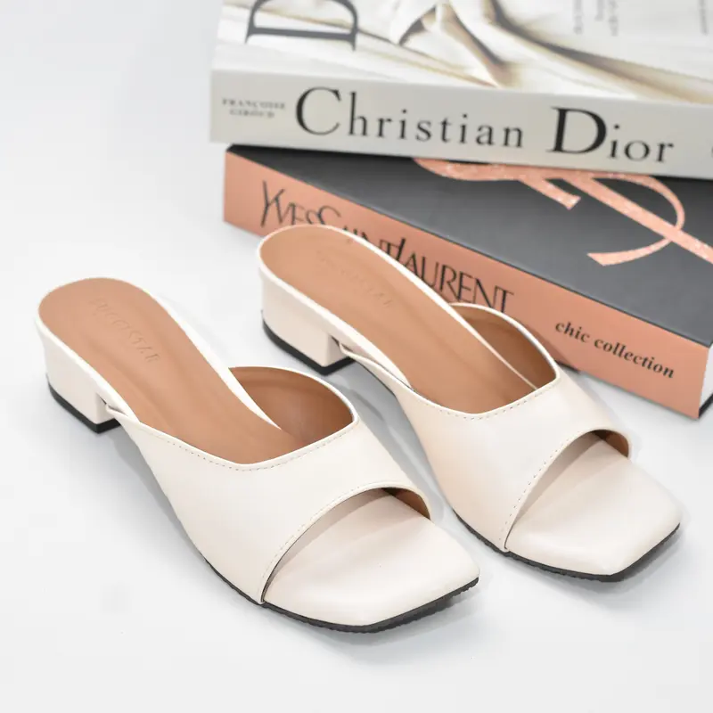 Sandal heels wanita / sandal trendy wanita tinggi 3cm/ Kf 001 Shoes selop  wanita Sendal 0