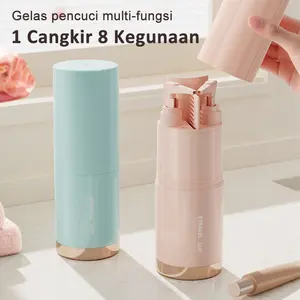 Travel Kit Organizer 8 in 1 Perlengkapan Kamar Mandi Praktis Portable Multifungsi