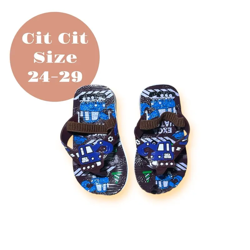 Sandal Jepit Anak Laki Laki Taki Belakang Bunyi Cit Cit 4
