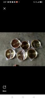 Product Review of TRENDY-LIFE Gold Silverware 304 Stainles Steel Round Dishes Set For Home Kitchen Plates from S**e 0