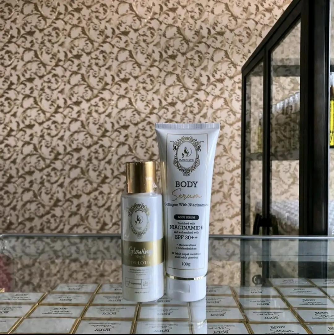 hb Glowing imd & Body serum imd spf 30++ BPOM ORIGINAL Lotion