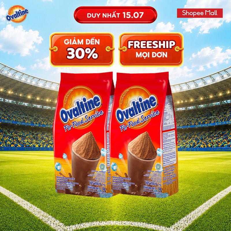 Combo 2 Gói Thức Uống Lúa Mạch Dạng Bột Vị Sô Cô La Ovaltine