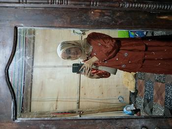 Product Review of CLARA One Set Wanita Payet Mewah Linen Setelan Atasan Rok Kekinian from 2**0 3