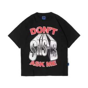 look Tec-Tshirt SNSB - Dont Ask Me Sorry Not Sorry B*Tch Kaos Distro SNSB Hitam Unisex Kaos Bahan katun Combed Baju Pendek Pzzbbcajznx