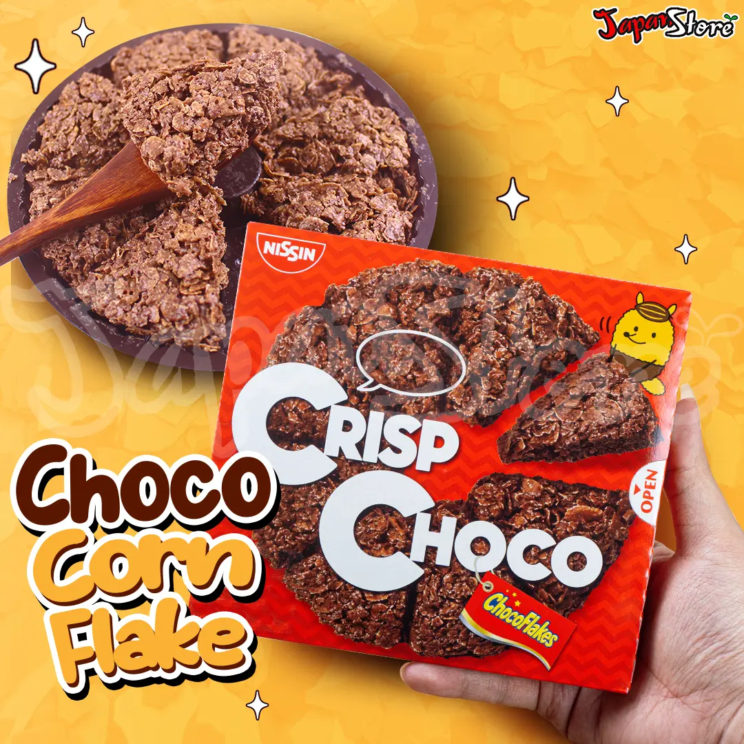 Nissin Cisco Crisp Choco : Milk Choco