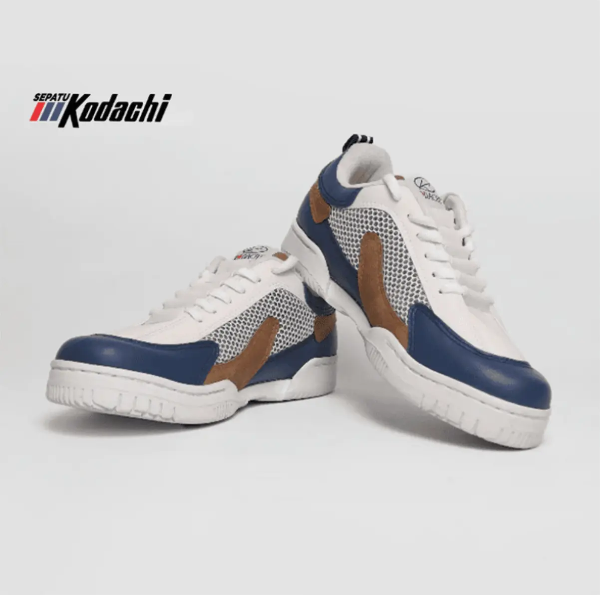 Sepatu Kodachi K2428 Blue Brown (Biru COklat)