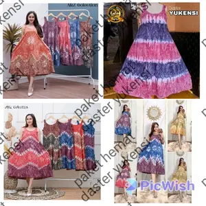 Paket Hemat Daster Kaos Yukensi 3 Pcs - Bahan Kaos TC Premium 30s - Nyaman, Muda