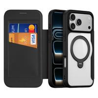 Gambar DUX DUCIS Flip Cover Case iPhone 17 Pro Max SKIN X Pro Magsafe iPhone 17 Pro Magnetic Stand 360 Case iPhone Air - BLACK, IPHONE 17 dari Allforgadget Kota Administrasi Jakarta Utara 1 Tokopedia