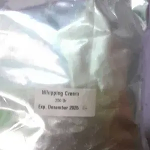 WHIP CREAM TOPPING PREMIUM 250g / BUBUK WHIP CREAM / WHIPPED CREAM POWDER / WHIPPING CREAM TOPPING 250g