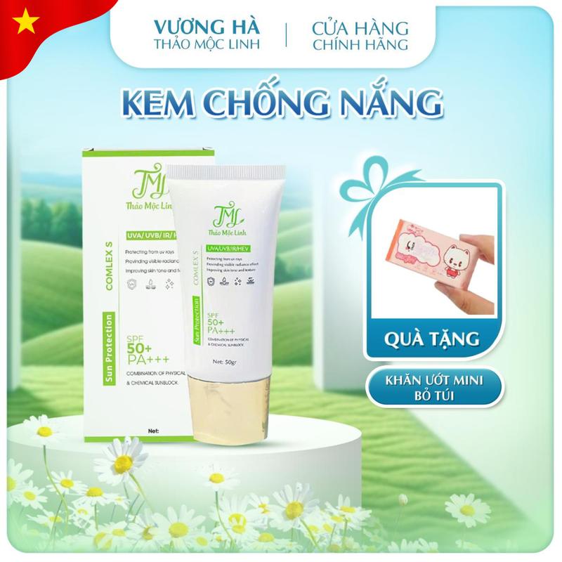 [SALE CUỐI THÁNG] - Kem Chống Nắng Thảo Mộc Linh - Face Nữ Hỗ Trợ Nâng Tông, Làm Đẹp Da, Dưỡng Ẩm Cho Da