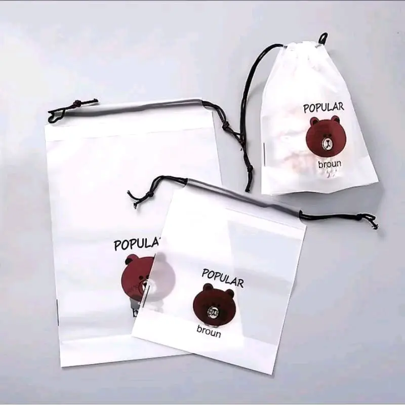 TRAVEL POUCH ORGANIZER SERBAGUNA / TAS SERUT KOSMETIK MOTIF ANTI AIR / TRAVEL BAG KARAKTER MURAH 4
