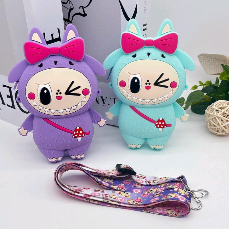 Tas Slempang Anak 3D Labubu Koin Mini 5