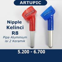 Gambar Nipple Kelinci R8 nipel nepel niple Botol Minum Kelinci Aluminium Gotr - Biru dari Artupic Peralatan Peternakan Kota Tangerang Selatan 1 Tokopedia