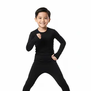 Manset Baselayer Anak Lengan Panjang Futsal Sepakbola Olahraga Outdoor Sport