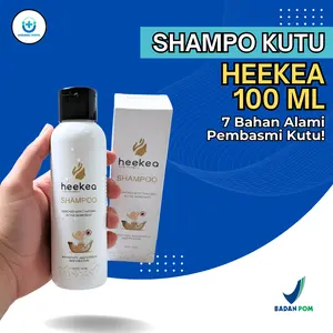 Heekea Shampoo Anti Kutu 100 ml - 7 Bahan Aktif Alami