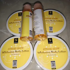 (6 PCS) BUNDLING HEMAT - DAPAT 4 POT LOTION ATHARI PLUS 2 BOTOL TONER BADAN PREMIUM