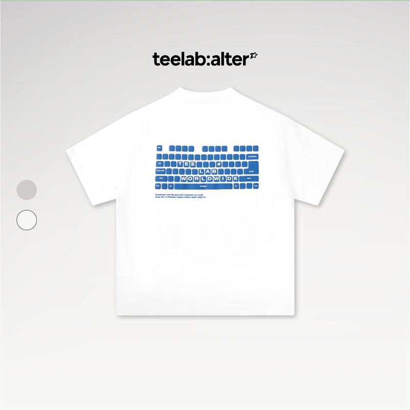 Áo Thun Teelab Keyboard Form Rộng Local Brand Unisex Tshirt TS330