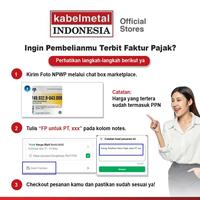 Gambar Kabel NYMHY NYYHY 2x1.5 mm Per Meter kabelmetal INDONESIA - Serabut Tembaga Fleksibel PVC Hitam Listrik KMI SNI dari Kabelmetal Indonesia Kota Administrasi Jakarta Timur 5 Tokopedia