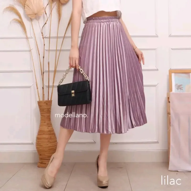Rok bludru 7/8.rok plisket bludru tebal 7/8 premium 0